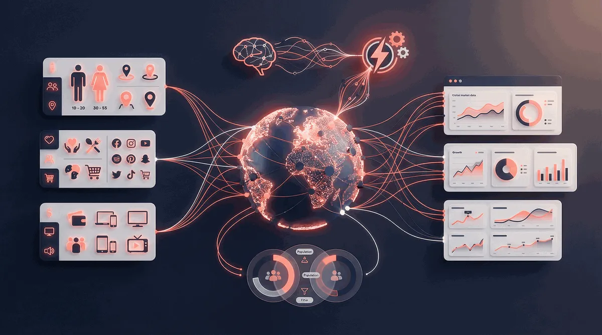 GWI (Global Web Index) overview infographic